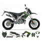 TMX Dekalkit Derbi DRD Pro 2006-> Rockstar Energy Black & Green