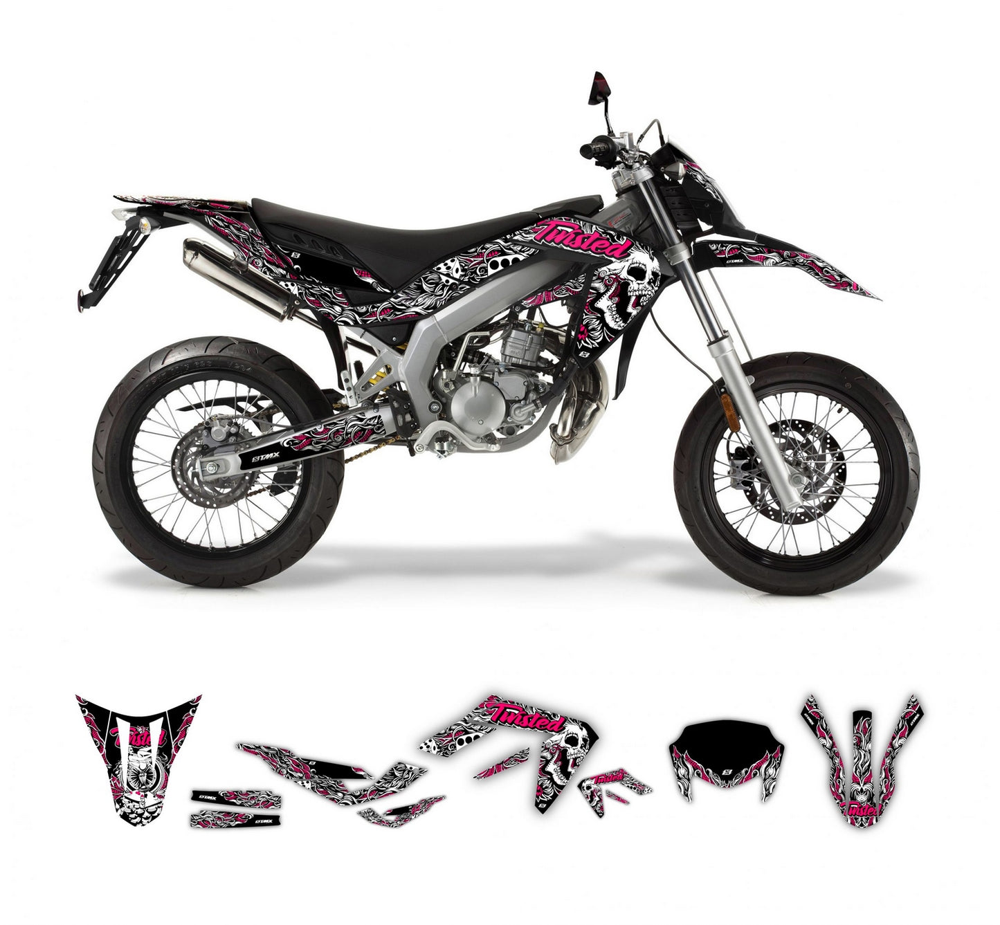TMX Dekalkit Aprilia RX/SX 50/125 2007-2017 Twisted Series