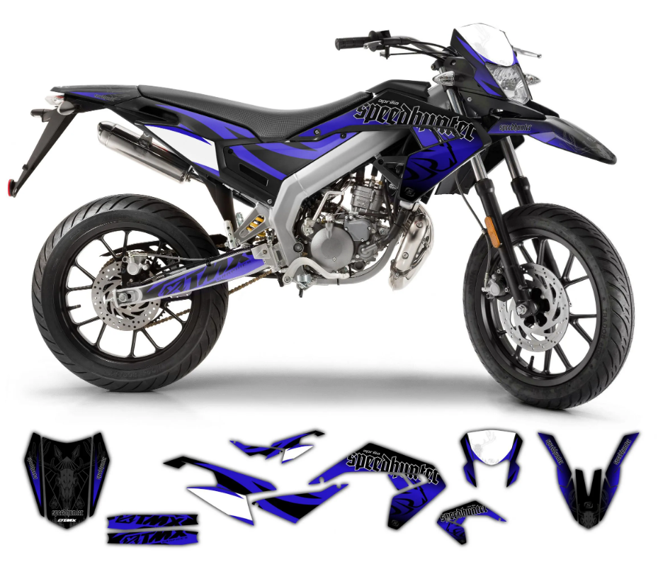 TMX Dekalkit Aprilia RX/SX 50 2018-> Speedhunter Black Edition