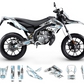 TMX Dekalkit Derbi Senda DRD X-Treme 2011-2017 Speedhunter White Edition