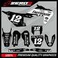 09 Zeronine Dekalkit Husqvarna Fasthouse Edition (Inkl. eget namn & nr)