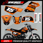09 Zeronine Dekalkit Yamaha Team Muscle Milk (Inkl. eget namn & nr)